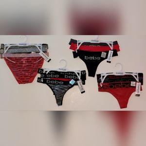 Bebe Panties Hicuts and Thongs